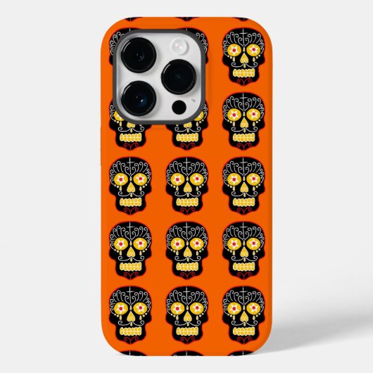 ブラックシュガースカル Case-Mate iPhoneケース (裏面)