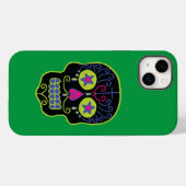 ブラックシュガー スカル ケース - ケースメイト iPhone ケース Case-Mate iPhoneケース (裏面 (横))
