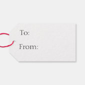 ブラックシュナウツァークリスマス ギフトタグ (裏面横)