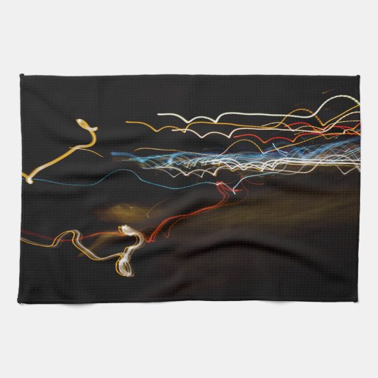 ブラックシューティングゲーム キッチンタオル (横)