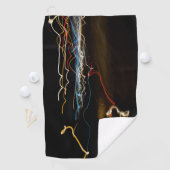 ブラックシューティングゲーム ゴルフタオル (インサイチュ)