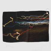 ブラックシューティングゲーム ゴルフタオル (横)