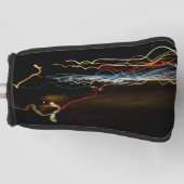 ブラックシューティングゲーム ゴルフヘッドカバー (正面)