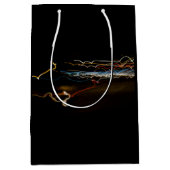 ブラックシューティングゲーム ミディアムペーパーバッグ (正面)