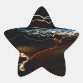 ブラックシューティングゲーム 星シール (正面)
