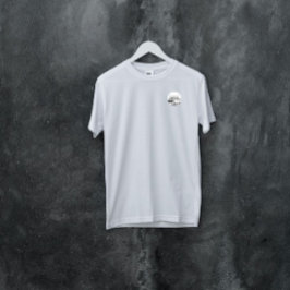 ブラックシルエットファミリー懇親会名シール ラウンドシール