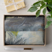 ブラックシルキーチキン絵を描のデコパージュ 薄葉紙 (ギフト)