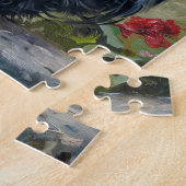 ブラックシルキーチキン絵を描ズ ジグソーパズル (側面)