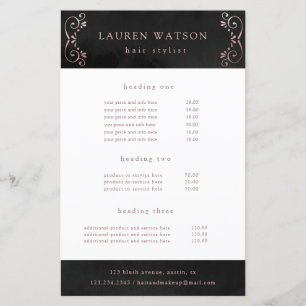 ブラックシルクバラ金ゴールドサービスとプライスフライヤー