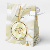 ブラックシルバーおよび金ゴールドサテン、銅/真鍮質感 フェイバーボックス (裏面サイド)