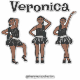 ブラックシルバードレス#1 シール