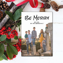 ブラックシンプルのScript Be Photoフメリーラットカード