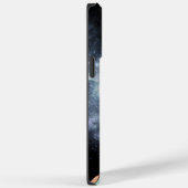 ブラックシンプル宇宙飛行士 Case-Mate iPhoneケース (裏面 / 右)