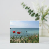 ブラックシーアンドレッドポピー ポストカード (スタンド正面)