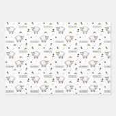 ブラックシープイードムバラクキッズ ラッピングペーパーシート (正面)