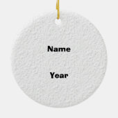 ブラックシープオブザファミリーオーナメント セラミックオーナメント (裏面)