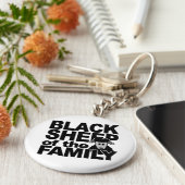 ブラックシープキーチェーン キーホルダー (側面)