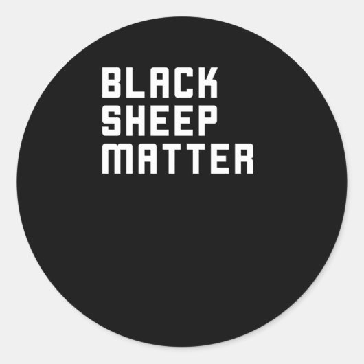 ブラックシープシール ラウンドシール (正面)