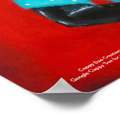 ブラックシープベットバイキャプピースー創造 ポスター (角)