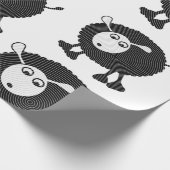 ブラックシープラッピング紙 ラッピングペーパー (角)