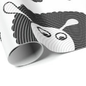 ブラックシープラッピング紙 ラッピングペーパー (ロールコーナー)