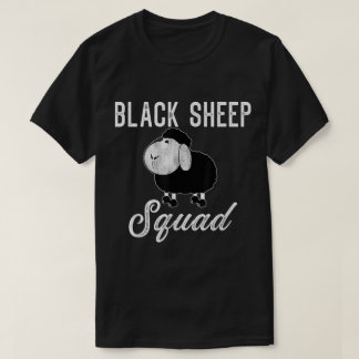 ブラックシープ団の面白いデザイン Tシャツ