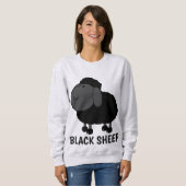 ブラックシープTシャツ スウェットシャツ (正面フル)