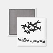 ブラックシーミングウエダルア マグネット (正面/裏面)