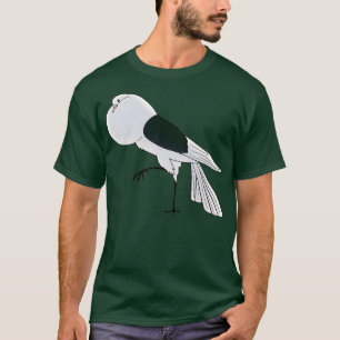 ブラックシールドボーバーグシールドクロッパピジョン Tシャツ