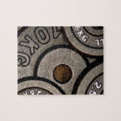 ブラックジムウェイトフィットネス ジグソーパズル (横)