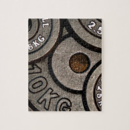 ブラックジムウェイトフィットネス ジグソーパズル