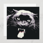 ブラックジャガーパンサー招待状 招待状 (正面/裏面)