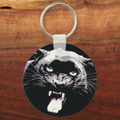 ブラックジャガーパンサー キーホルダー (正面)