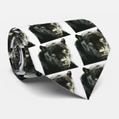 ブラックジャガーパンサー ネクタイ (ロール)