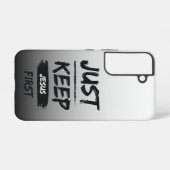 ブラックジャスト保イイエス SAMSUNG GALAXYケース (裏面横)