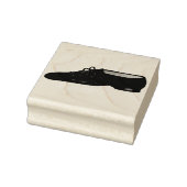 ブラックジャズダンスシューズ先生振付家 ラバースタンプ (スタンプ)