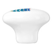 ブラックジャックとトランプのポーカーチップ セラミックノブ (側面)