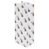 ブラックジャックとトランプのポーカーチップ ワインギフトバッグ (裏面アングル)