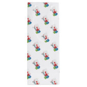 ブラックジャックとトランプのポーカーチップ ワインギフトバッグ (裏面)