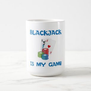 ブラックジャックは私のゲームだ コーヒーマグカップ