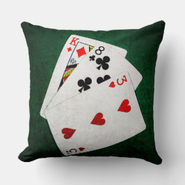 ブラックジャック21ポイント – キング、8、3 クッション