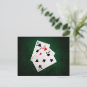 ブラックジャック21ポイント–8、8、5 ポストカード (スタンド正面)