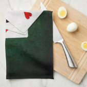 ブラックジャック21ポイント – 9、9、3 キッチンタオル (四つ折り)