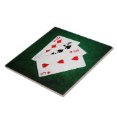 ブラックジャック21ポイント – 9、9、3 タイル (側面)