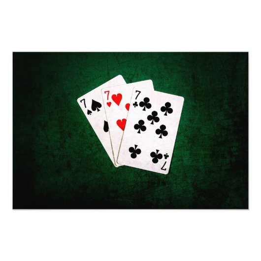 ブラックジャック21 – セブン、セブン、セブン フォトプリント            (正面)