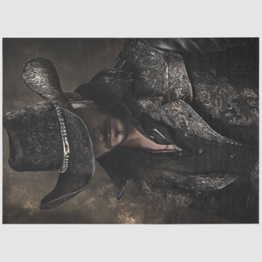 ブラックジャック・マクグラウのデカップウェスタン外法 薄葉紙 (正面)