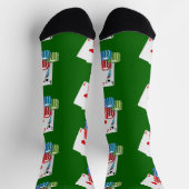 ブラックジャック・ラスベガス ソックス (上部)