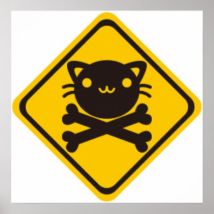 ブラックジャック(猫) ポスター