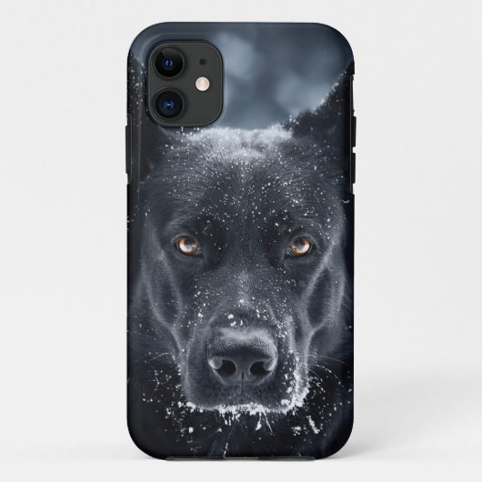 ブラックジャーマンシェパード Case-Mate iPhoneケース (裏面)