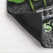 ブラックジーンズのポケットのシャムロック マウスパッド (コーナー)